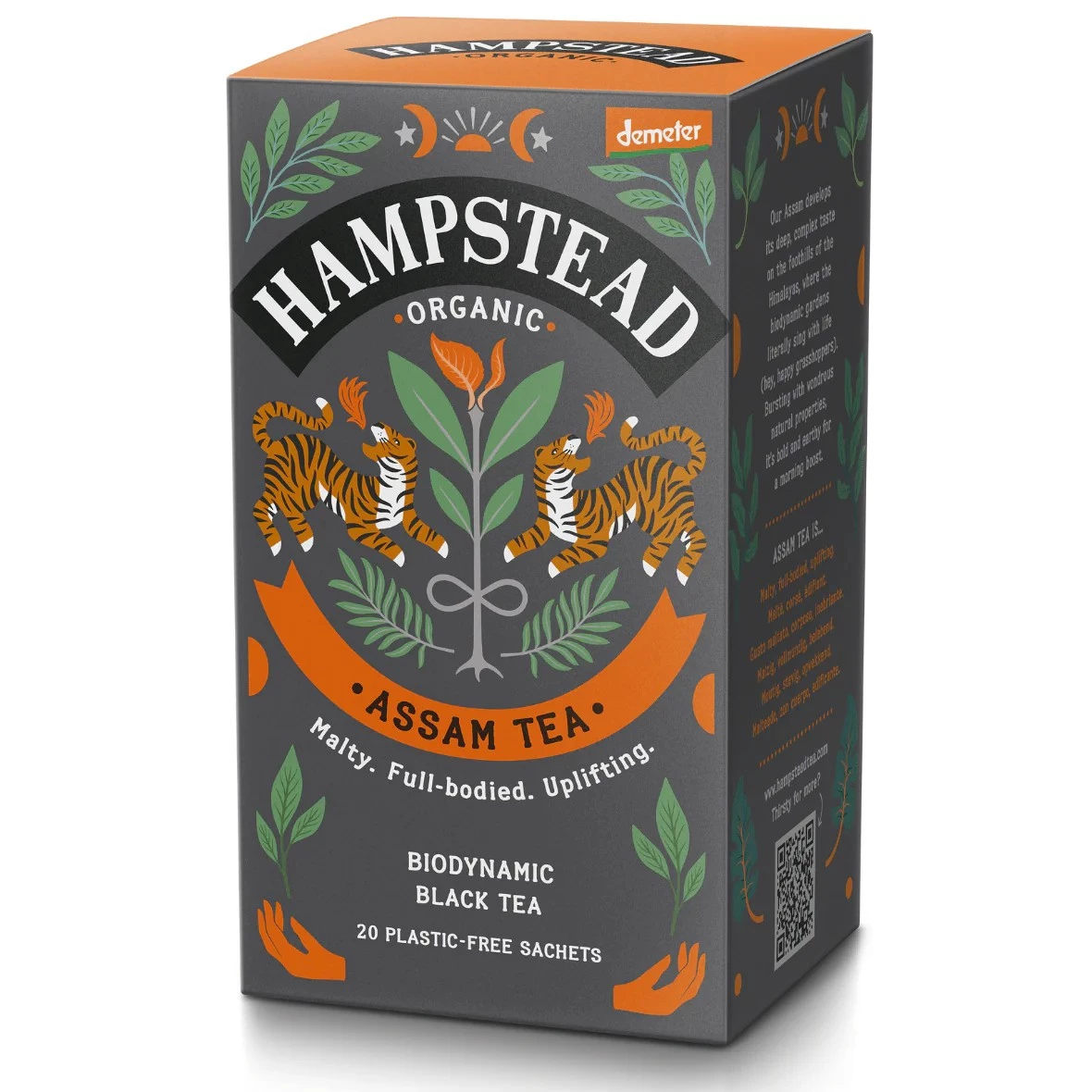 Hampstead Demeter Assam Musta tee 20pss