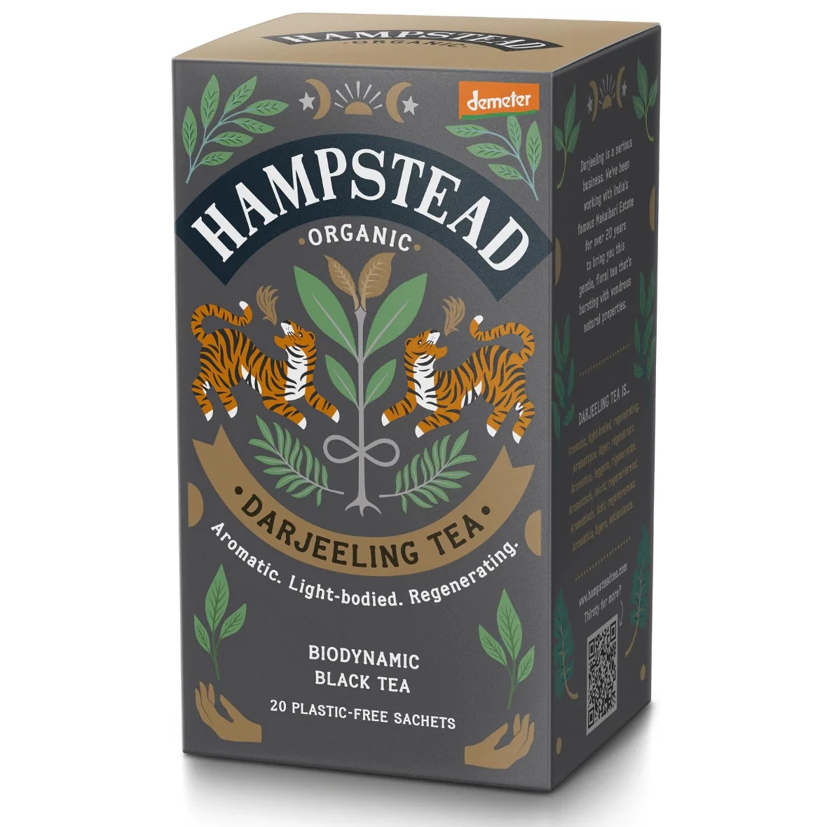 Hampstead Demeter Darjeeling Musta tee 20pss