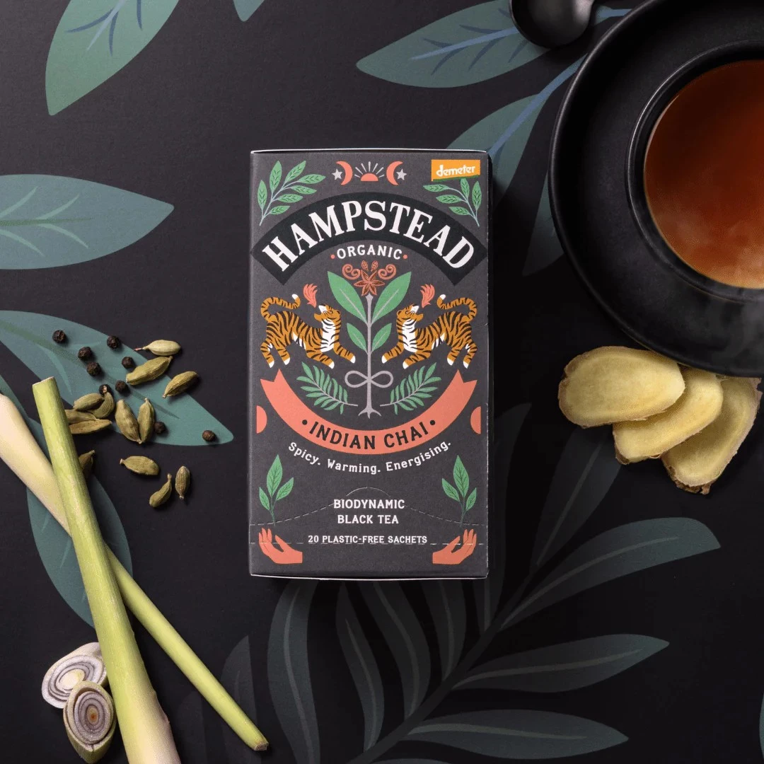 Hampstead Demeter Indian Chai Musta tee 20pss