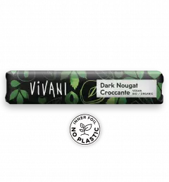Vivani Luomu Nougat tummasuklaapatukka 35g