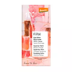 Vivani Demeter Veriappelsiini tummasuklaa 100% 90g