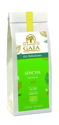 Les Jardins de Gaïa Luomu Premium Sencha  vihreä irtotee 50g