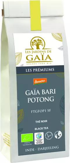 Les Jardins de Gaïa Demeter Premium musta irtotee Bari Potong 100g OUTLET