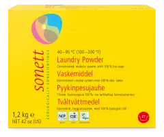 Sonett Pyykinpesujauhe, tiiviste 1,2kg OUTLET