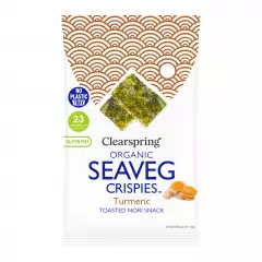 Clearspring Luomu merileväsnack Kurkuma 4g