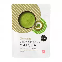 Clearspring Luomu Matcha-teejauhe Premium Grade 40g