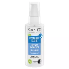 Sante Intense Hydration Overnight Elixir Jätettävä hoitoaine 75ml