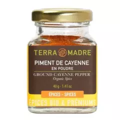 Terra Madre Luomu jauhettu Cayennepippuri 40g