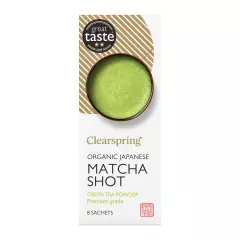 Clearspring Luomu Matcha-Shot Premium Grade 8x1g
